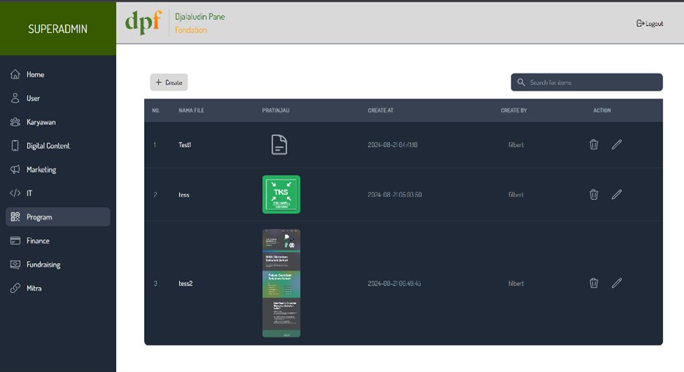 Gambar Website Repository